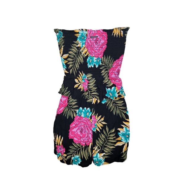 Billabong Nwt Poppy Dreams floral sleeveless romper Size Small - Picture 3 of 9